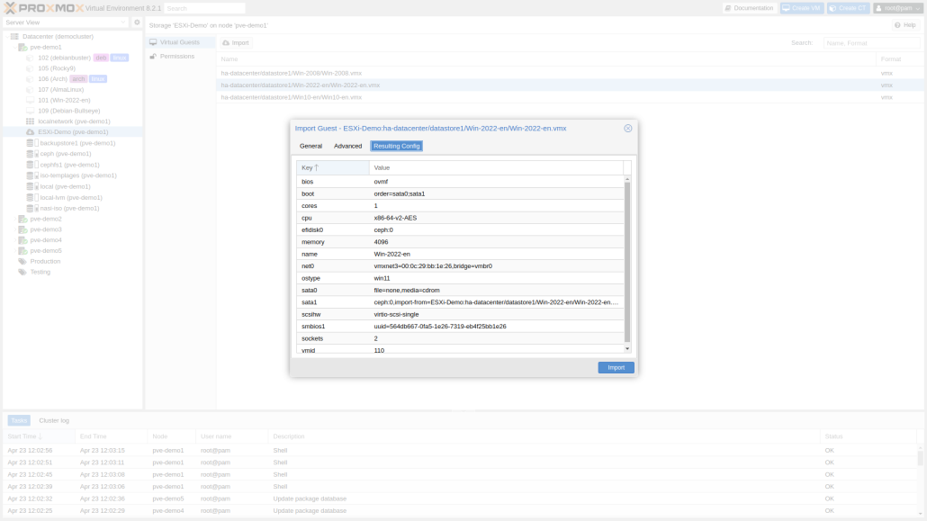 Proxmox-VE-8-2-VMware-ESXi-Guestimport